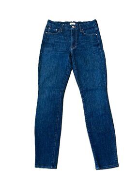 Mother High Waisted Looker Skinny Slim Fit Jeans Zip Fly Clean Sweep Size 26